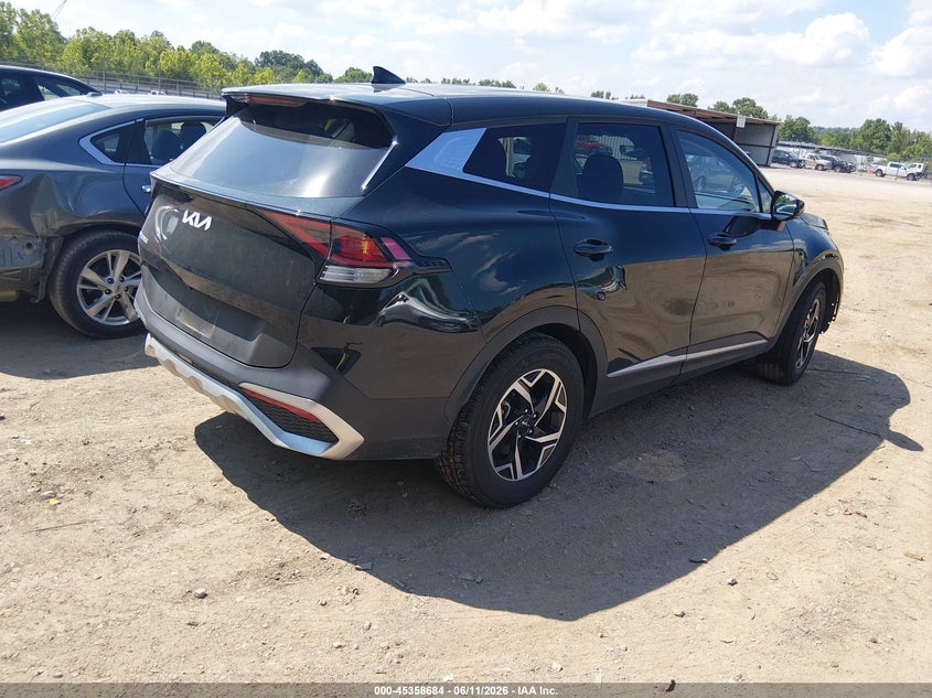 2023 Kia Sportage VIN KNDPU3AF1P7168755 IAAI salvage auction — FRONT END, Salvage (Tennessee), sold $6,050 on 2026-07-22 (photo 4)