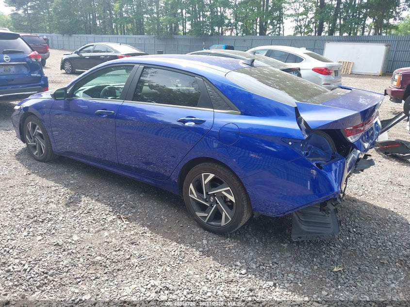 2025 Hyundai Elantra VIN KMHLS4DG4SU005778 IAAI salvage auction — REAR END, Salvage (Arizona), sold $6,250 on 2026-07-15 (photo 3)