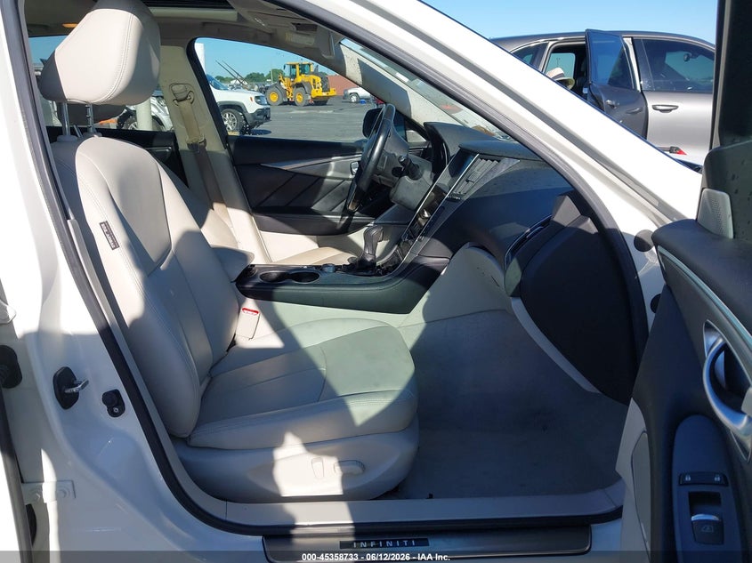 2017 Infiniti Q50 VIN JN1EV7AP4HM740721 IAAI salvage auction — THEFT, Clear (Missouri), sold $1,650 on 2026-07-11 (photo 5)