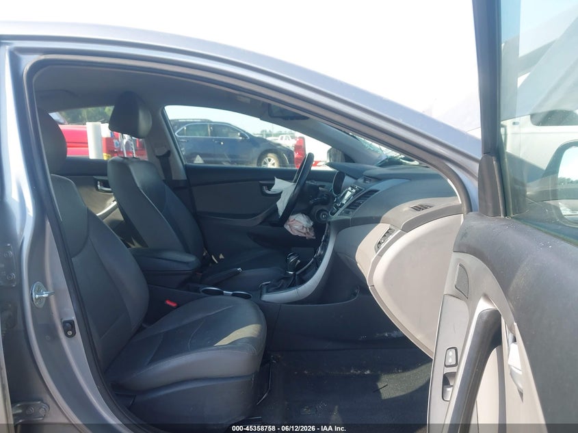 2015 Hyundai Elantra VIN KMHDH4AE9FU456152 IAAI salvage auction — LEFT FRONT, Salvage (Idaho), sold $925 on 2026-07-15 (photo 5)