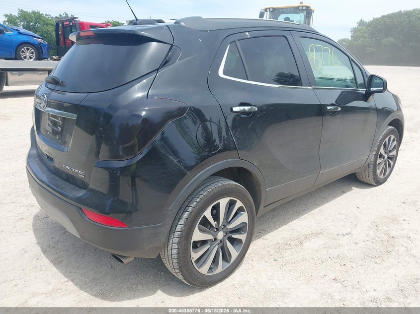 2021 Buick Encore VIN KL4CJESB2MB355598 IAAI salvage auction — HAIL, Clear Claim Paid (Wisconsin), sold $1,350 on 2026-07-29 (photo 4)