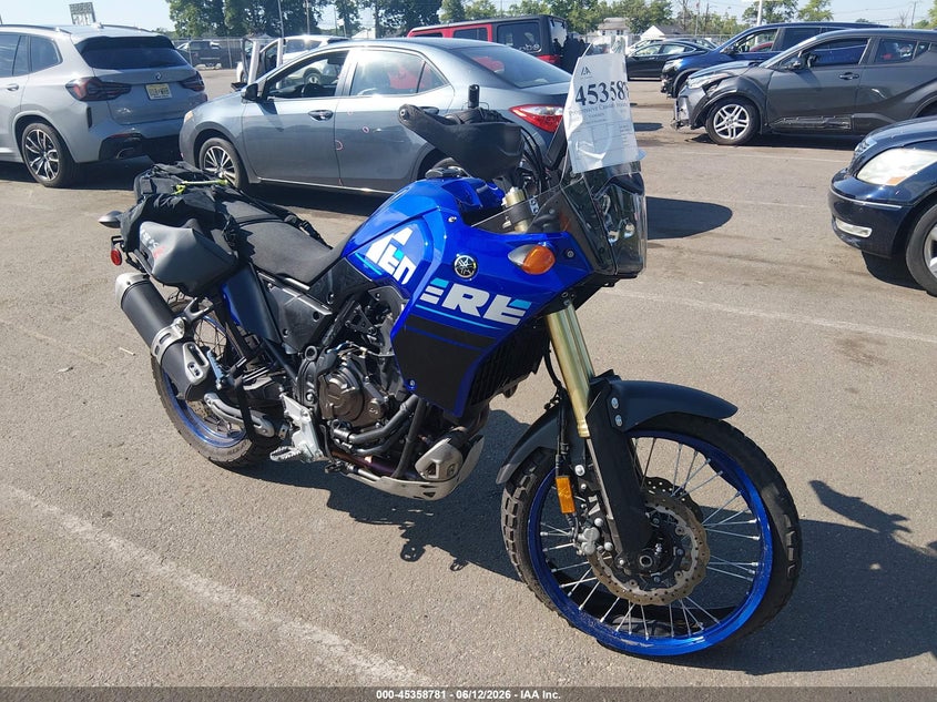 2022 Yamaha VIN JYADM12Y7NA002484 IAAI salvage auction — FRONT END, Salvage (New Jersey), sold $2,050 on 2026-07-21 (photo 1)