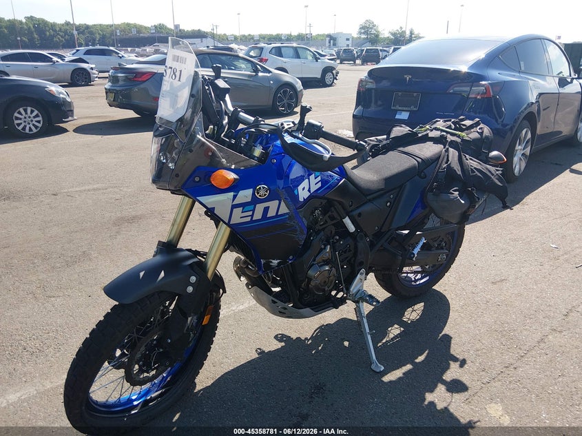2022 Yamaha VIN JYADM12Y7NA002484 IAAI salvage auction — FRONT END, Salvage (New Jersey), sold $2,050 on 2026-07-21 (photo 2)