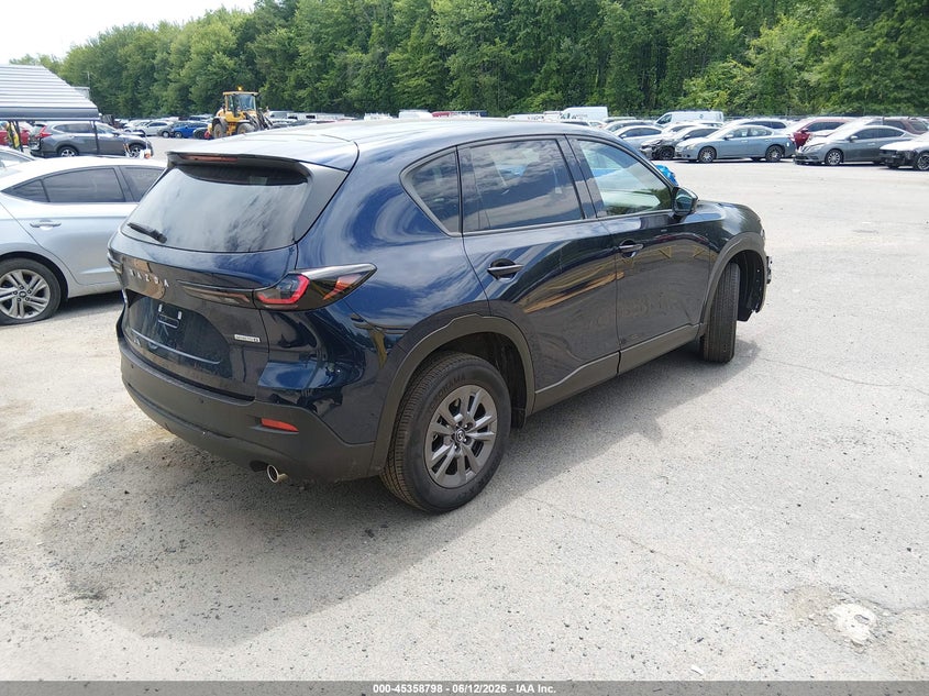 2026 Mazda Cx-5 VIN JM3KMBHA6T0121083 IAAI salvage auction — FRONT END, Salvage (Connecticut), sold $8,100 on 2026-07-30 (photo 4)