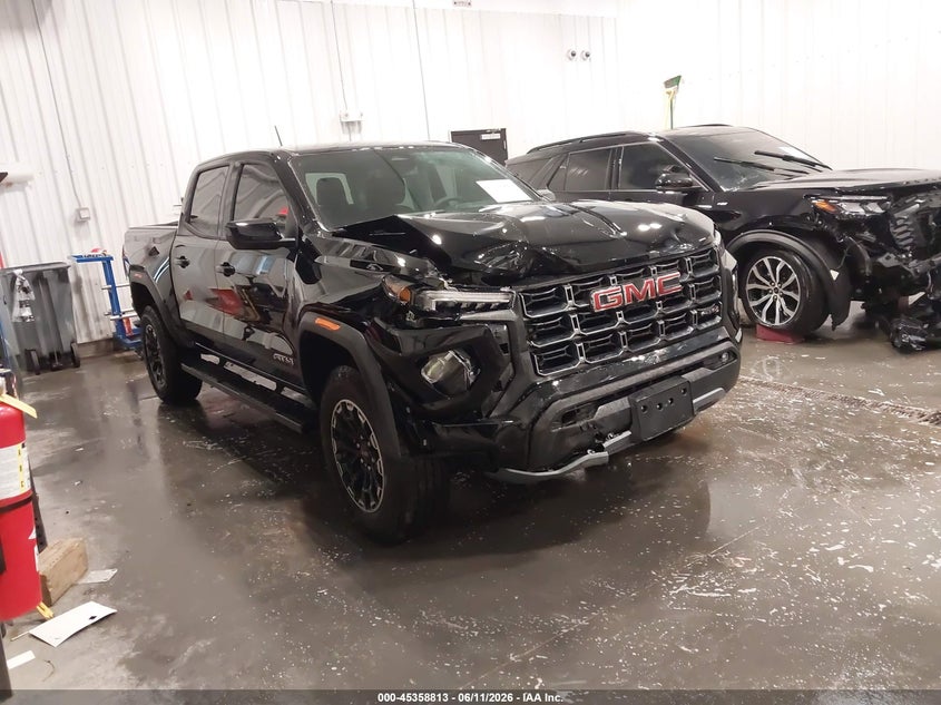 2026 Gmc Canyon VIN 1GTP2DEK6T1186636 IAAI salvage auction — FRONT END, Salvage (Nebraska), sold $22,900 on 2026-07-16 (photo 1)