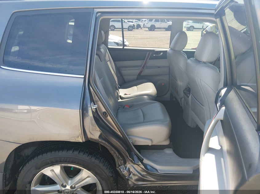 2012 Toyota Highlander VIN 5TDDK3EH6CS102996 IAAI salvage auction — SIDE, Clear (Arkansas), sold $6,700 on 2026-07-15 (photo 8)