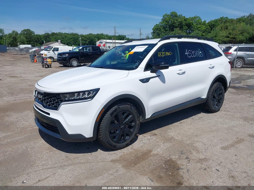 2022 Kia Sorento VIN 5XYRLDLC3NG150651 IAAI salvage auction — RIGHT FRONT, Salvage Title, sold $8,800 on 2026-07-24 (photo 2)