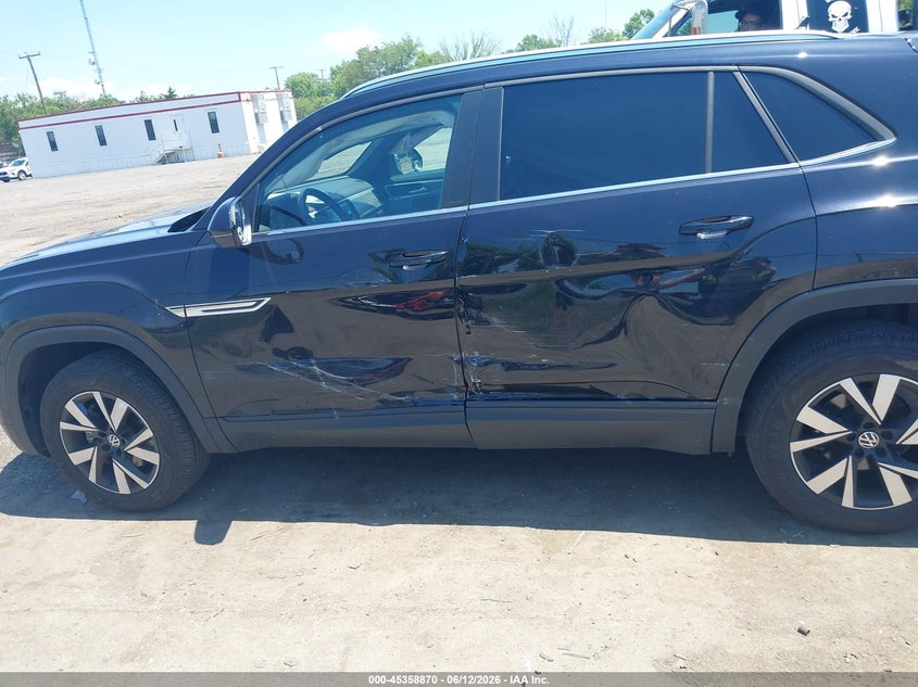 2023 Volkswagen Atlas cross sport VIN 1V2LC2CA8PC223155 IAAI salvage auction — SIDE, Salvage - Greater Than 75% (Maryland), sold $9,500 on 2026-09-29 (photo 6)