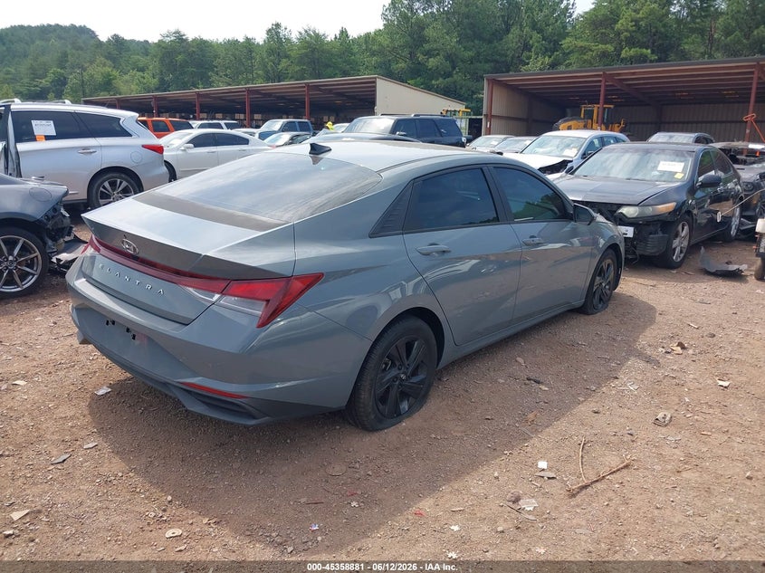 2022 Hyundai Elantra VIN KMHLS4AG1NU342823 IAAI salvage auction — LEFT FRONT, Salvage (Alabama), sold $1,900 on 2026-07-08 (photo 4)