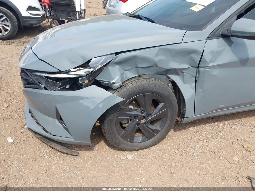 2022 Hyundai Elantra VIN KMHLS4AG1NU342823 IAAI salvage auction — LEFT FRONT, Salvage (Alabama), sold $1,900 on 2026-07-08 (photo 6)