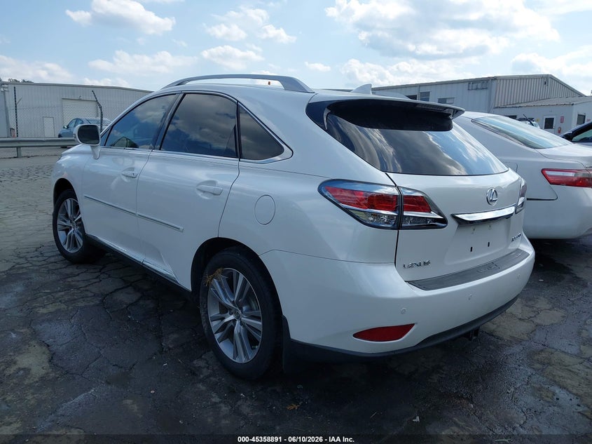 2015 Lexus Rx VIN JTJBK1BA0F2468058 IAAI salvage auction — SIDE, Salvage (North Carolina), sold $4,200 on 2026-07-30 (photo 3)