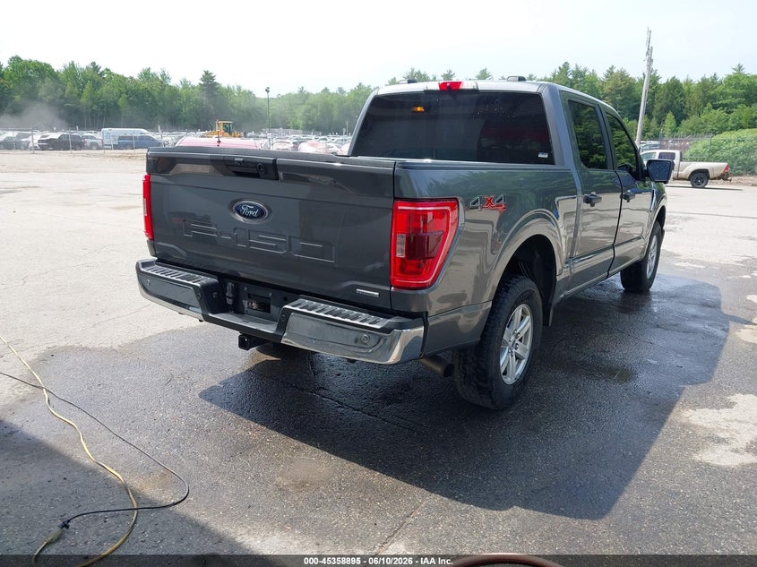 2022 Ford F-150 VIN 1FTEW1EP4NKE05841 IAAI salvage auction — NORMAL WEAR, SF97 (Maine), sold $23,900 on 2026-07-23 (photo 4)