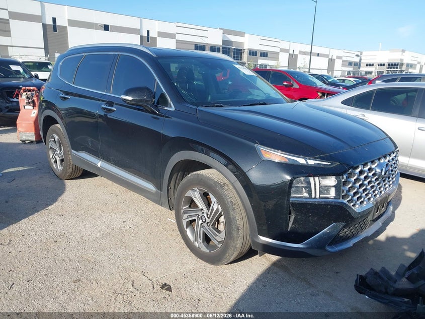 2021 Hyundai Santa fe VIN 5NMS64AJ1MH303641 — IAAI salvage auction photo