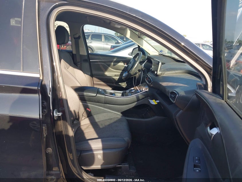 2021 Hyundai Santa fe VIN 5NMS64AJ1MH303641 IAAI salvage auction — HAIL, Salvage Title, sold $10,800 on 2026-08-25 (photo 5)