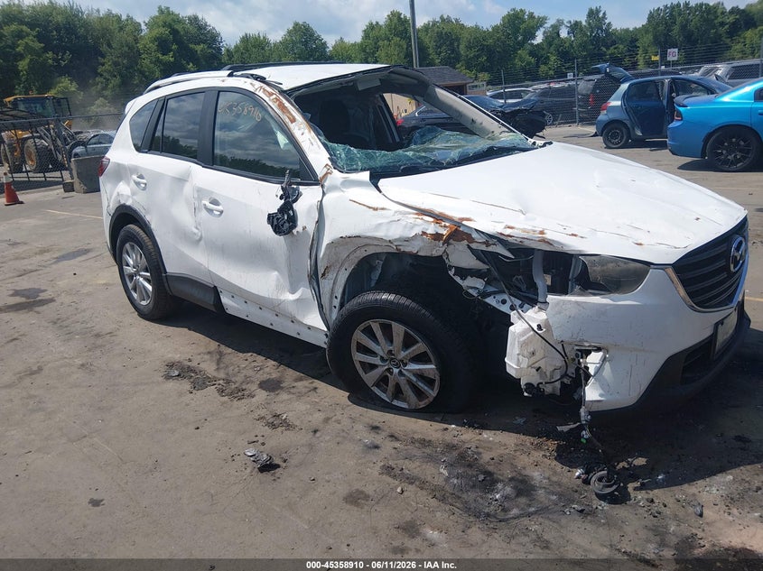 2016 Mazda Cx-5 VIN JM3KE4CY5G0759232 IAAI salvage auction — NORMAL WEAR, Clear (Connecticut), sold $1,350 on 2026-07-16 (photo 1)