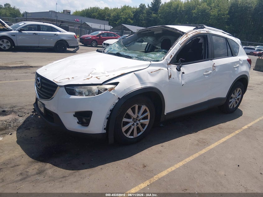 2016 Mazda Cx-5 VIN JM3KE4CY5G0759232 IAAI salvage auction — NORMAL WEAR, Clear (Connecticut), sold $1,350 on 2026-07-16 (photo 2)