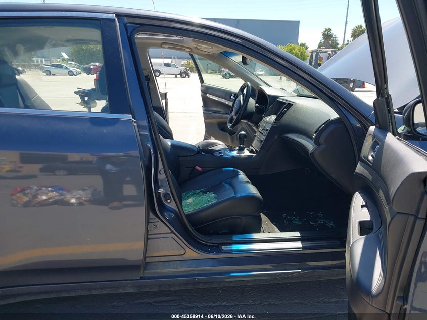 2012 Infiniti G VIN JN1CV6AP1CM930535 IAAI salvage auction — THEFT, Clear - Dealer Only (California), sold $2,350 on 2026-07-10 (photo 5)
