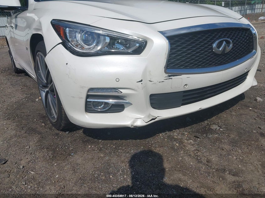 2017 Infiniti Q50 VIN JN1EV7AP7HM732077 IAAI salvage auction — THEFT, Salvage (Georgia), sold $1,250 on 2026-07-30 (photo 6)