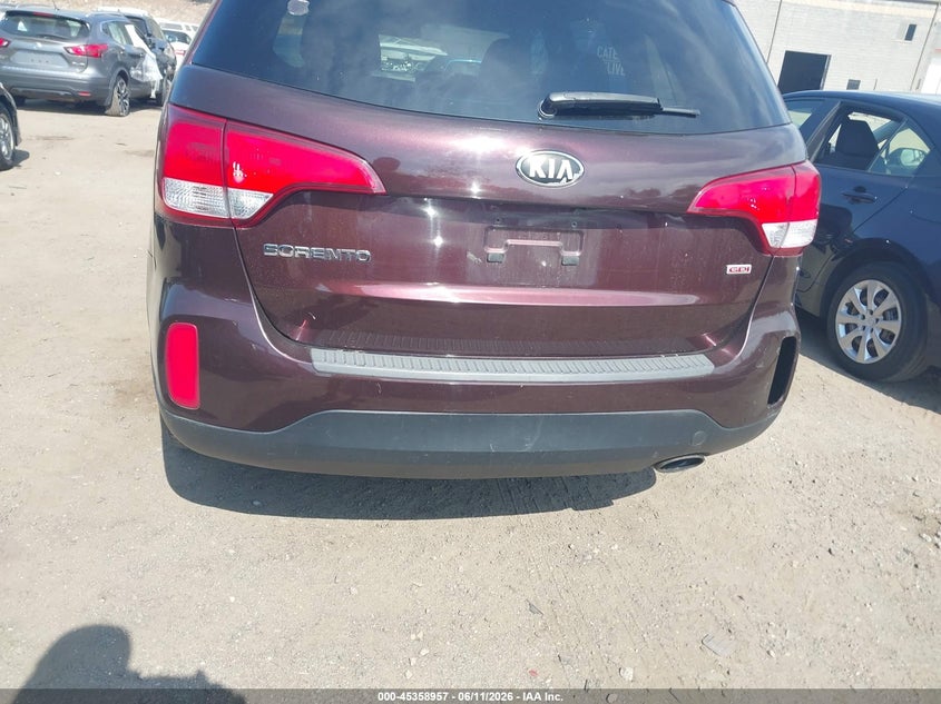 2014 Kia Sorento VIN 5XYKTCA69EG429434 IAAI salvage auction — UNKNOWN, Salvage (Massachusetts), sold $900 on 2026-07-10 (photo 6)