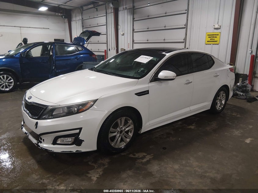 2015 Kia Optima VIN 5XXGN4A72FG508769 IAAI salvage auction — RIGHT SIDE, Salvage (Iowa), sold $25 on 2026-07-28 (photo 2)