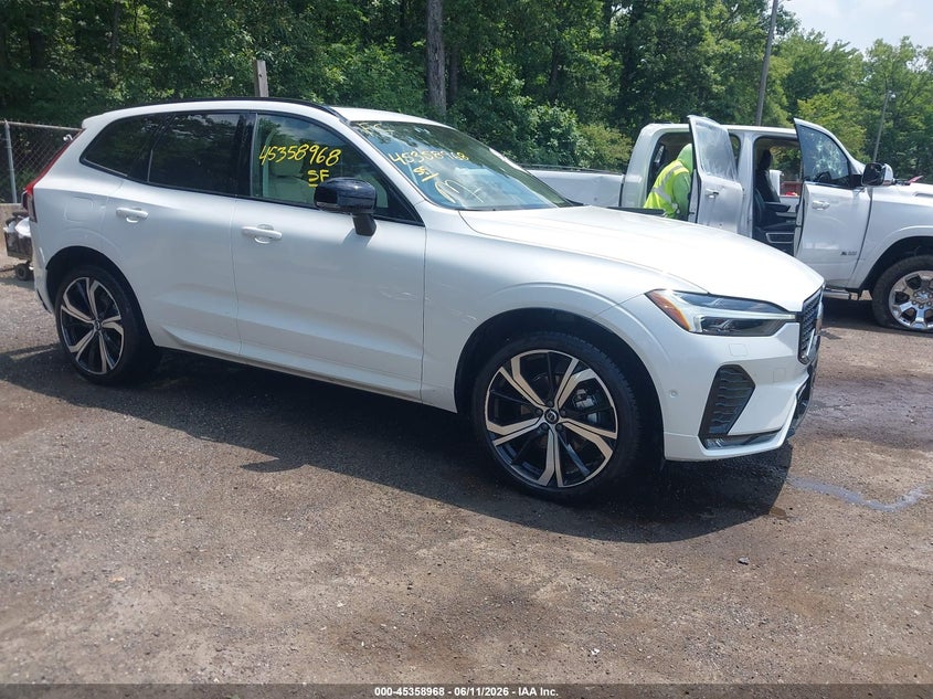 2025 Volvo Xc60 VIN YV4M12RM8S1082229 IAAI salvage auction — REAR END, Salvage (Virginia), sold $15,475 on 2026-07-08 (photo 1)