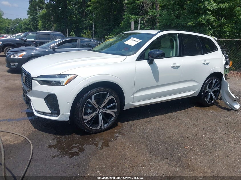 2025 Volvo Xc60 VIN YV4M12RM8S1082229 IAAI salvage auction — REAR END, Salvage (Virginia), sold $15,475 on 2026-07-08 (photo 2)
