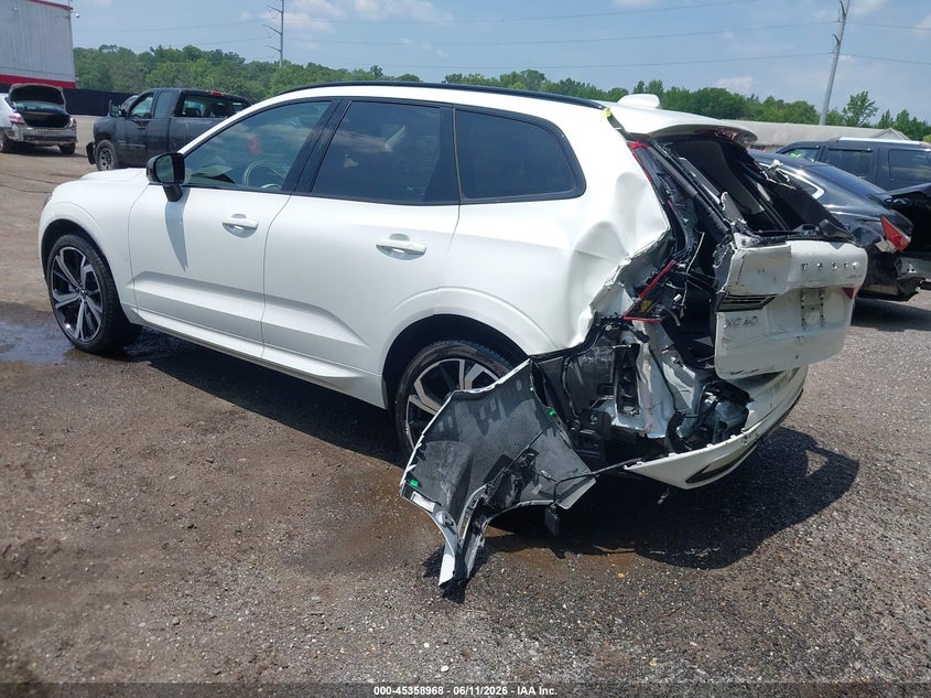2025 Volvo Xc60 VIN YV4M12RM8S1082229 IAAI salvage auction — REAR END, Salvage (Virginia), sold $15,475 on 2026-07-08 (photo 3)