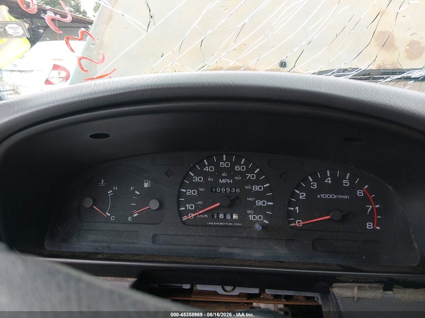 1995 Nissan Truck VIN 1N6SD16SXSC448627 IAAI salvage auction — FRONT & REAR, Clear (Mississippi), sold $450 on 2026-07-08 (photo 7)