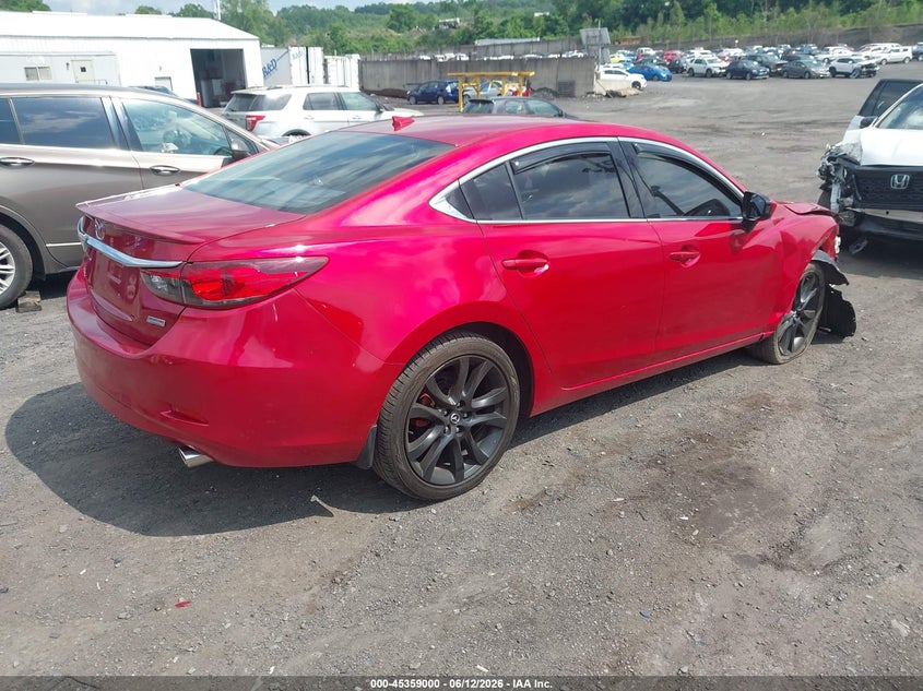 2014 Mazda 6 VIN JM1GJ1W55E1109074 IAAI salvage auction — FRONT END, Salvage Title, sold $700 on 2026-07-28 (photo 4)