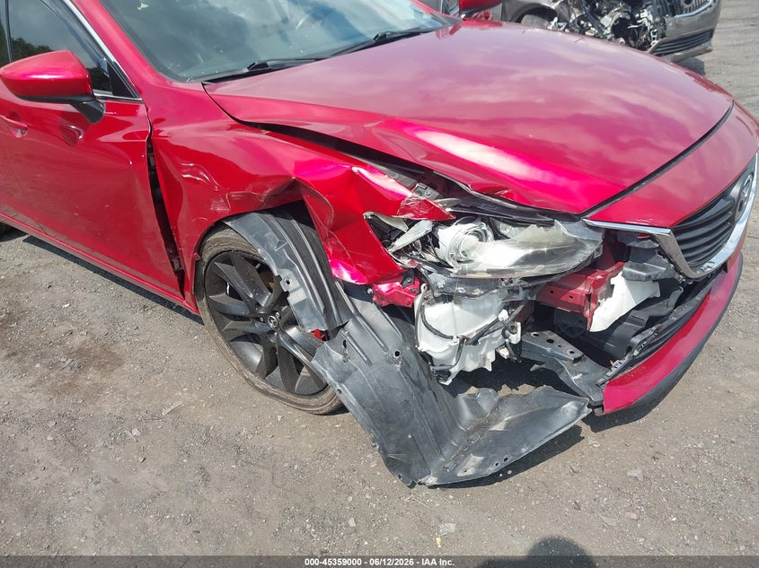 2014 Mazda 6 VIN JM1GJ1W55E1109074 IAAI salvage auction — FRONT END, Salvage Title, sold $700 on 2026-07-28 (photo 6)