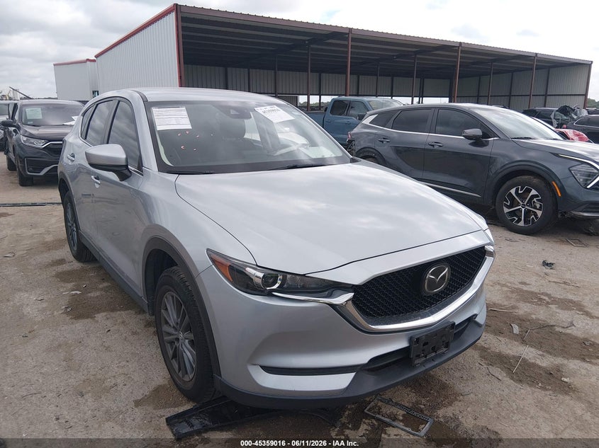 2020 Mazda Cx-5 VIN JM3KFACM3L0793964 IAAI salvage auction — LEFT SIDE, Original (Texas), sold $5,800 on 2026-07-28 (photo 1)
