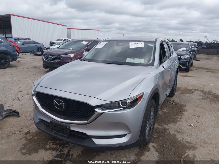 2020 Mazda Cx-5 VIN JM3KFACM3L0793964 IAAI salvage auction — LEFT SIDE, Original (Texas), sold $5,800 on 2026-07-28 (photo 2)