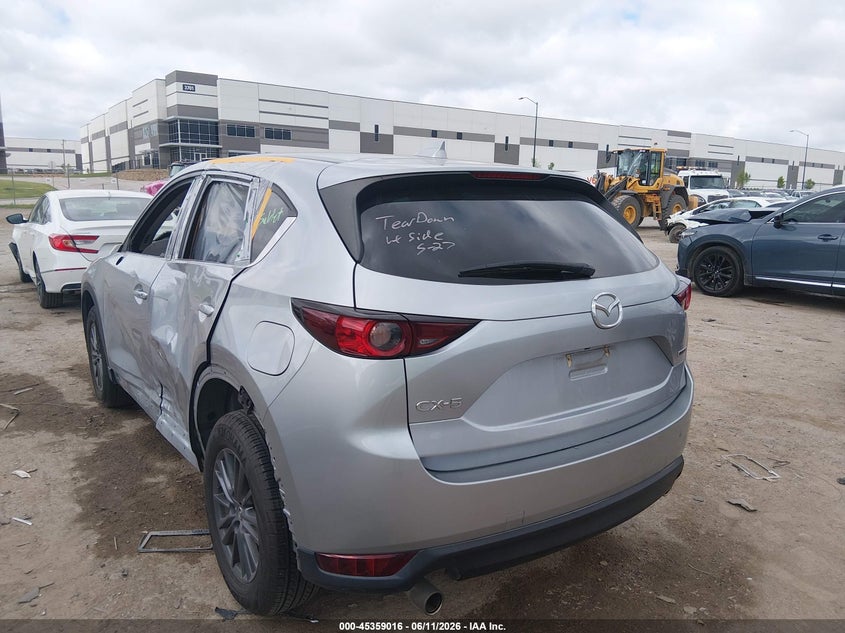 2020 Mazda Cx-5 VIN JM3KFACM3L0793964 IAAI salvage auction — LEFT SIDE, Original (Texas), sold $5,800 on 2026-07-28 (photo 3)