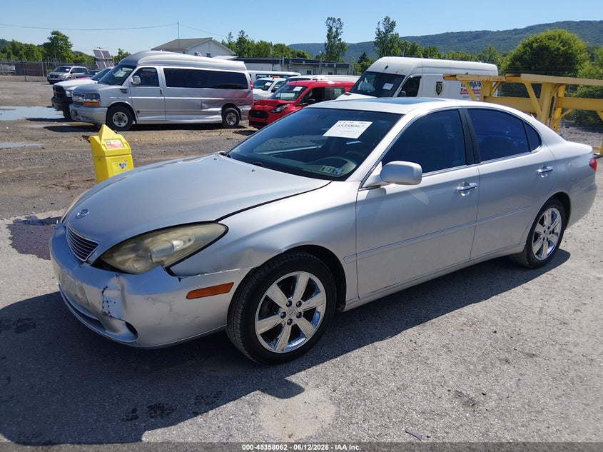 2005 Lexus Es 330 VIN JTHBA30G155077604 IAAI salvage auction — FRONT END, Salvage (Pennsylvania), sold $500 on 2026-07-29 (photo 2)
