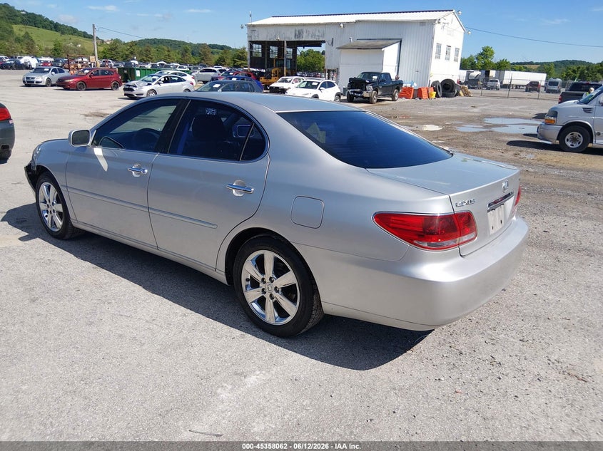 2005 Lexus Es 330 VIN JTHBA30G155077604 IAAI salvage auction — FRONT END, Salvage (Pennsylvania), sold $500 on 2026-07-29 (photo 3)