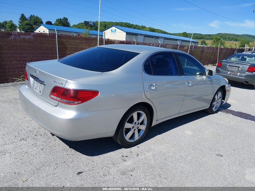 2005 Lexus Es 330 VIN JTHBA30G155077604 IAAI salvage auction — FRONT END, Salvage (Pennsylvania), sold $500 on 2026-07-29 (photo 4)