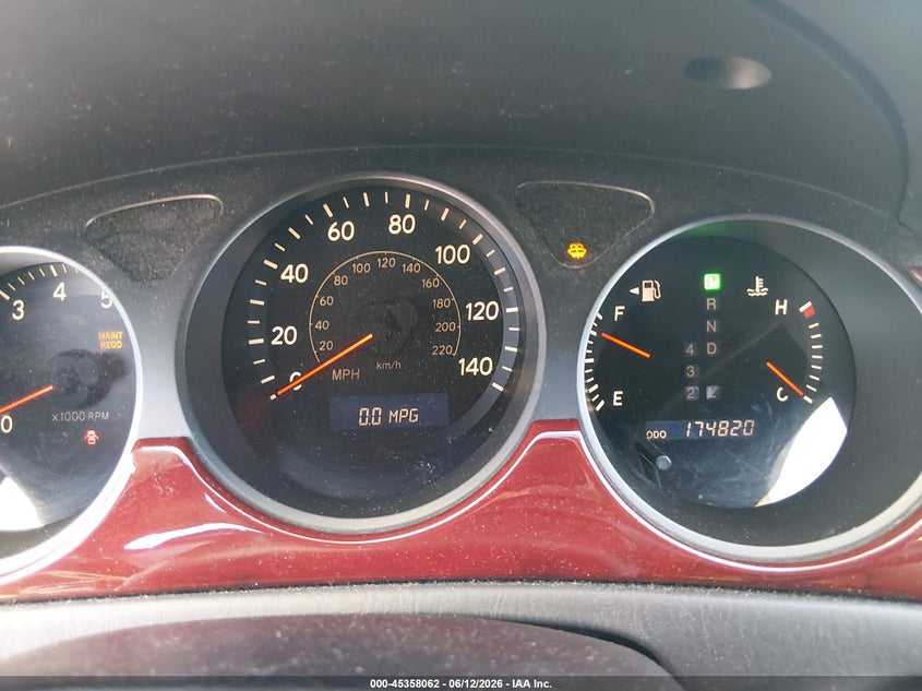 2005 Lexus Es 330 VIN JTHBA30G155077604 IAAI salvage auction — FRONT END, Salvage (Pennsylvania), sold $500 on 2026-07-29 (photo 7)