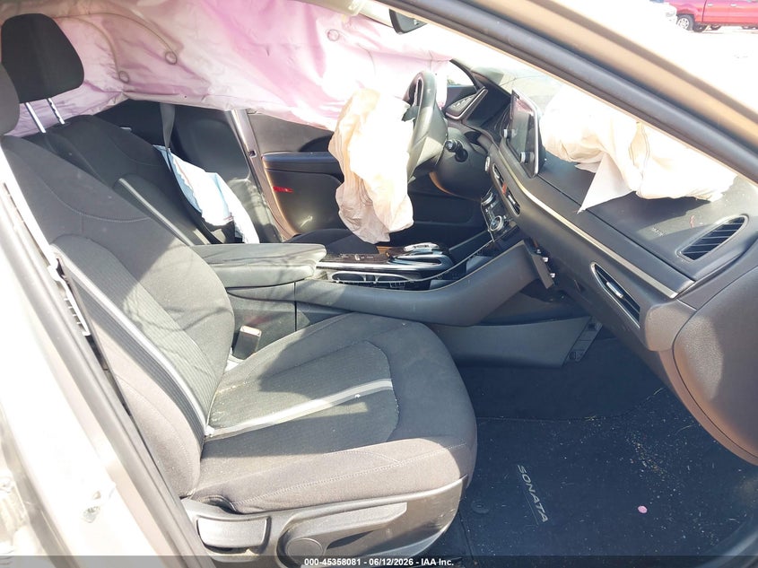 2021 Hyundai Sonata VIN KMHL64JA0MA150681 IAAI salvage auction — LEFT SIDE, Salvage Title, sold $1,100 on 2026-07-30 (photo 5)