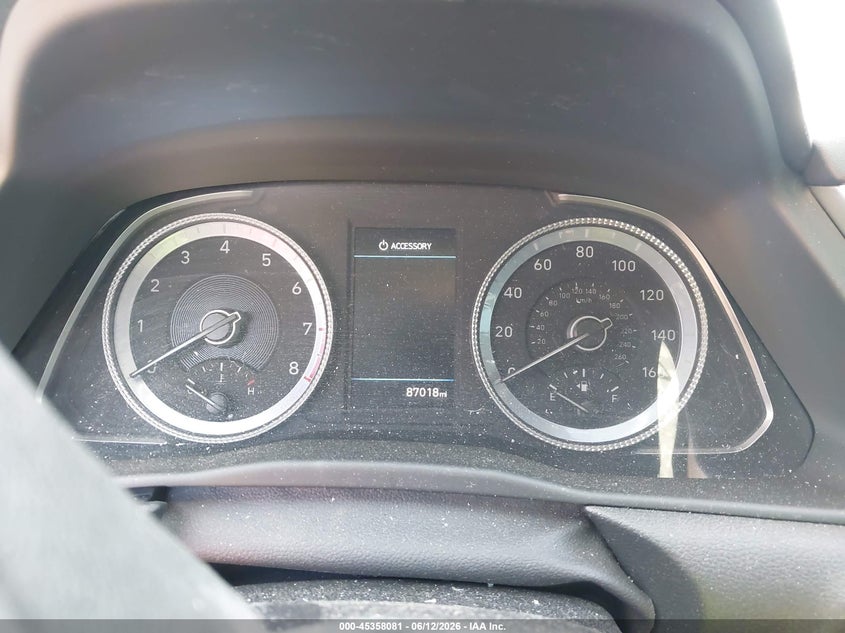 2021 Hyundai Sonata VIN KMHL64JA0MA150681 IAAI salvage auction — LEFT SIDE, Salvage Title, sold $1,100 on 2026-07-30 (photo 7)