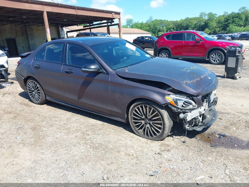2017 Mercedes-benz VIN 55SWF6EB2HU214280 IAAI salvage auction — FRONT END, Salvage Title, sold $425 on 2026-07-21 (photo 1)