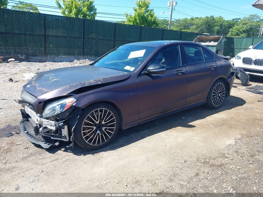 2017 Mercedes-benz VIN 55SWF6EB2HU214280 IAAI salvage auction — FRONT END, Salvage Title, sold $425 on 2026-07-21 (photo 2)