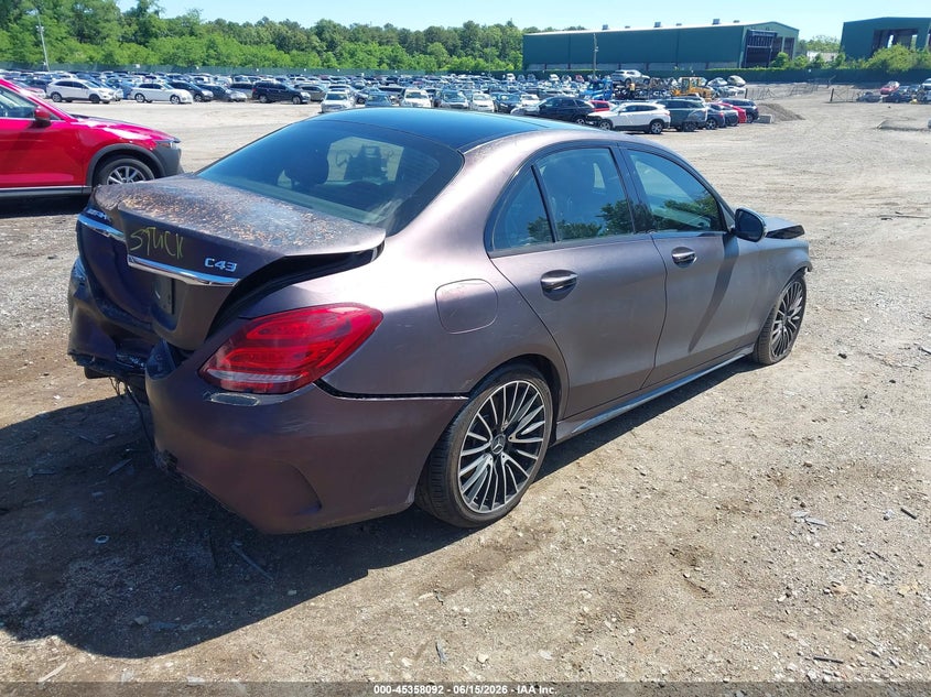 2017 Mercedes-benz VIN 55SWF6EB2HU214280 IAAI salvage auction — FRONT END, Salvage Title, sold $425 on 2026-07-21 (photo 4)