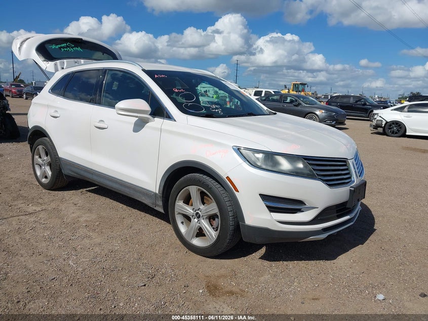 2016 Lincoln Mkc VIN 5LMCJ1C95GUJ22181 IAAI salvage auction — REAR END, Original (Texas), sold $2,200 on 2026-07-21 (photo 1)