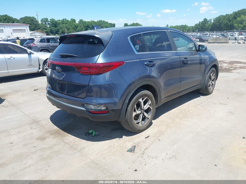 2021 Kia Sportage VIN KNDPM3AC9M7872574 IAAI salvage auction — THEFT, Salvage (North Carolina), sold $5,300 on 2026-07-29 (photo 4)