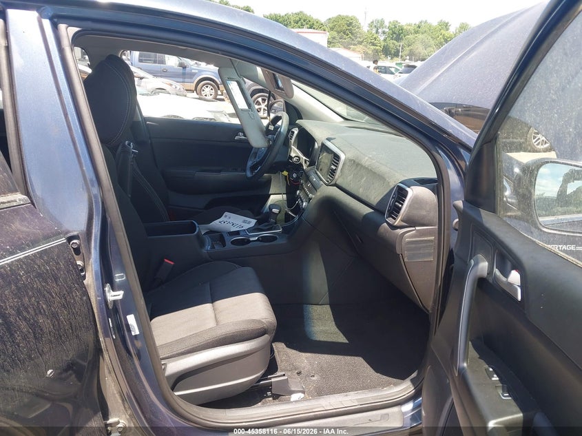 2021 Kia Sportage VIN KNDPM3AC9M7872574 IAAI salvage auction — THEFT, Salvage (North Carolina), sold $5,300 on 2026-07-29 (photo 5)