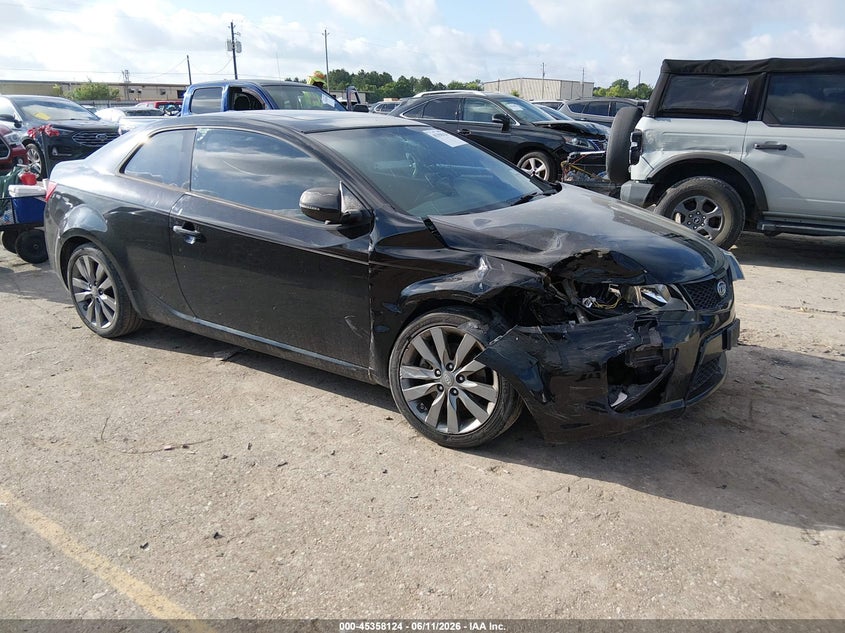 2011 Kia Forte VIN KNAFW6A32B5330181 IAAI salvage auction — FRONT END, Salvage (Texas), sold $375 on 2026-07-08 (photo 1)