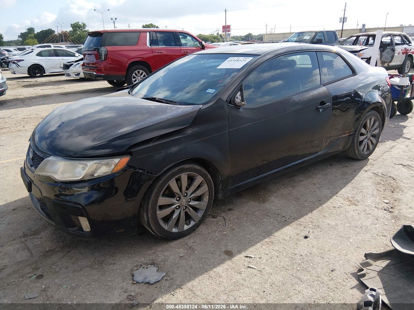 2011 Kia Forte VIN KNAFW6A32B5330181 IAAI salvage auction — FRONT END, Salvage (Texas), sold $375 on 2026-07-08 (photo 2)