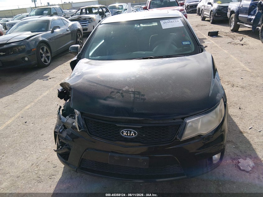 2011 Kia Forte VIN KNAFW6A32B5330181 IAAI salvage auction — FRONT END, Salvage (Texas), sold $375 on 2026-07-08 (photo 6)