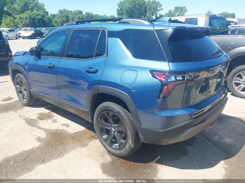 2026 Chevrolet Equinox VIN 3GNAXHEG1TL445611 IAAI salvage auction — FRONT END, Salvage (Kansas), sold $7,800 on 2026-07-31 (photo 3)
