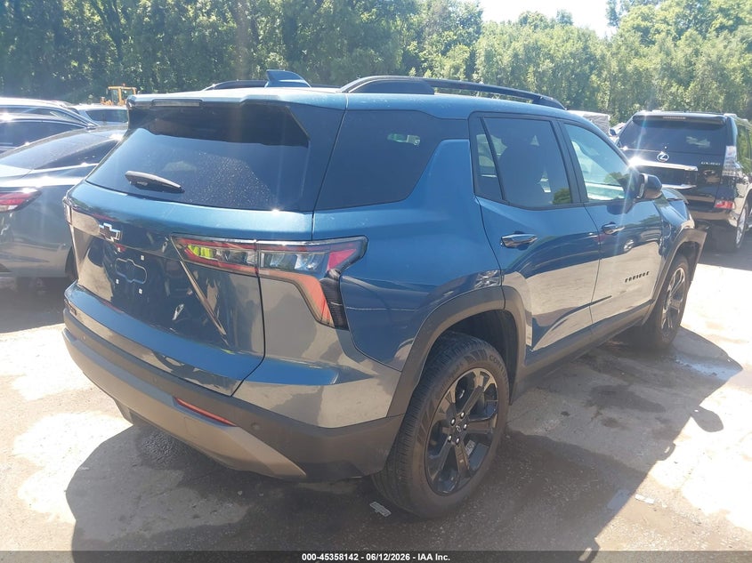 2026 Chevrolet Equinox VIN 3GNAXHEG1TL445611 IAAI salvage auction — FRONT END, Salvage (Kansas), sold $7,800 on 2026-07-31 (photo 4)